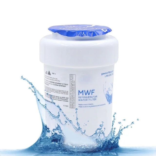 Refrigerator Water Filter for GE Replacement MWF MWFP GWF HDX FMG-1 WFC1201 Compatible with Kenmore 9991 46-9991 MWFA RWF1060 2