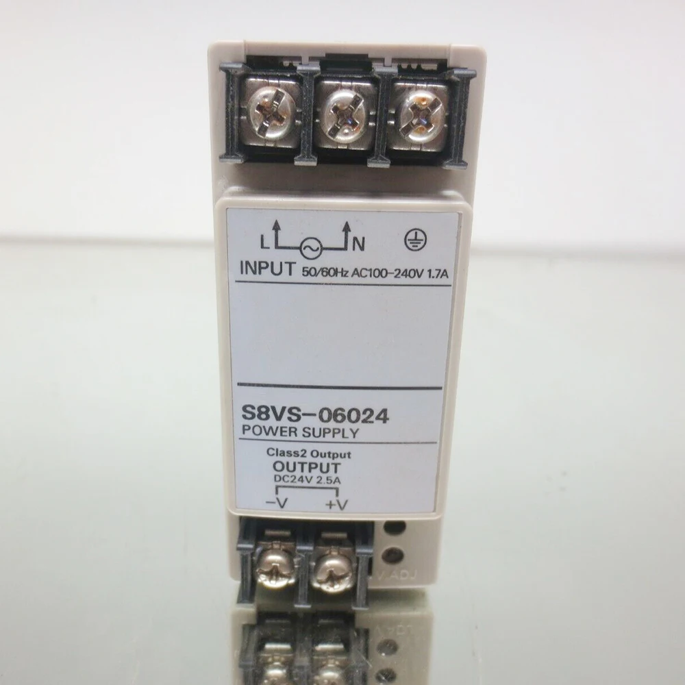 New Switching Power Supply S8VS 06024 60W 24V 2 5A Output Works Perfectly Fast Ship High