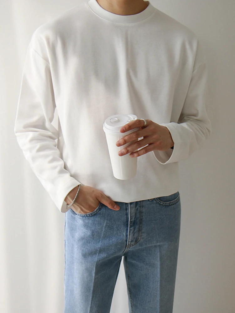 

MRCYC Korean Autumn Laydown Casual Long Sleeved T-Shirt
