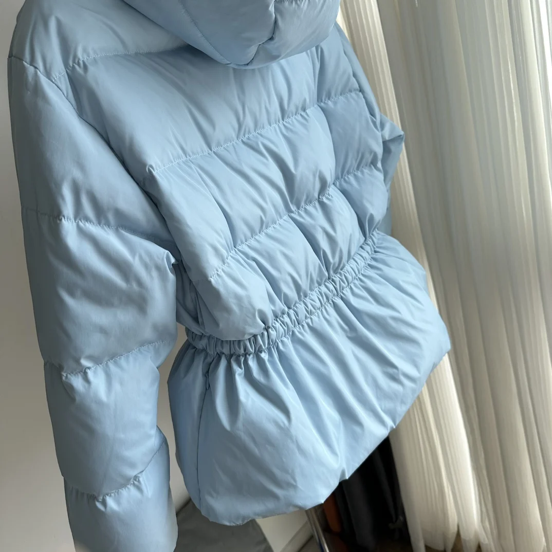 Women's Clothing hooded large pocket short down coat Winter New  NO.18