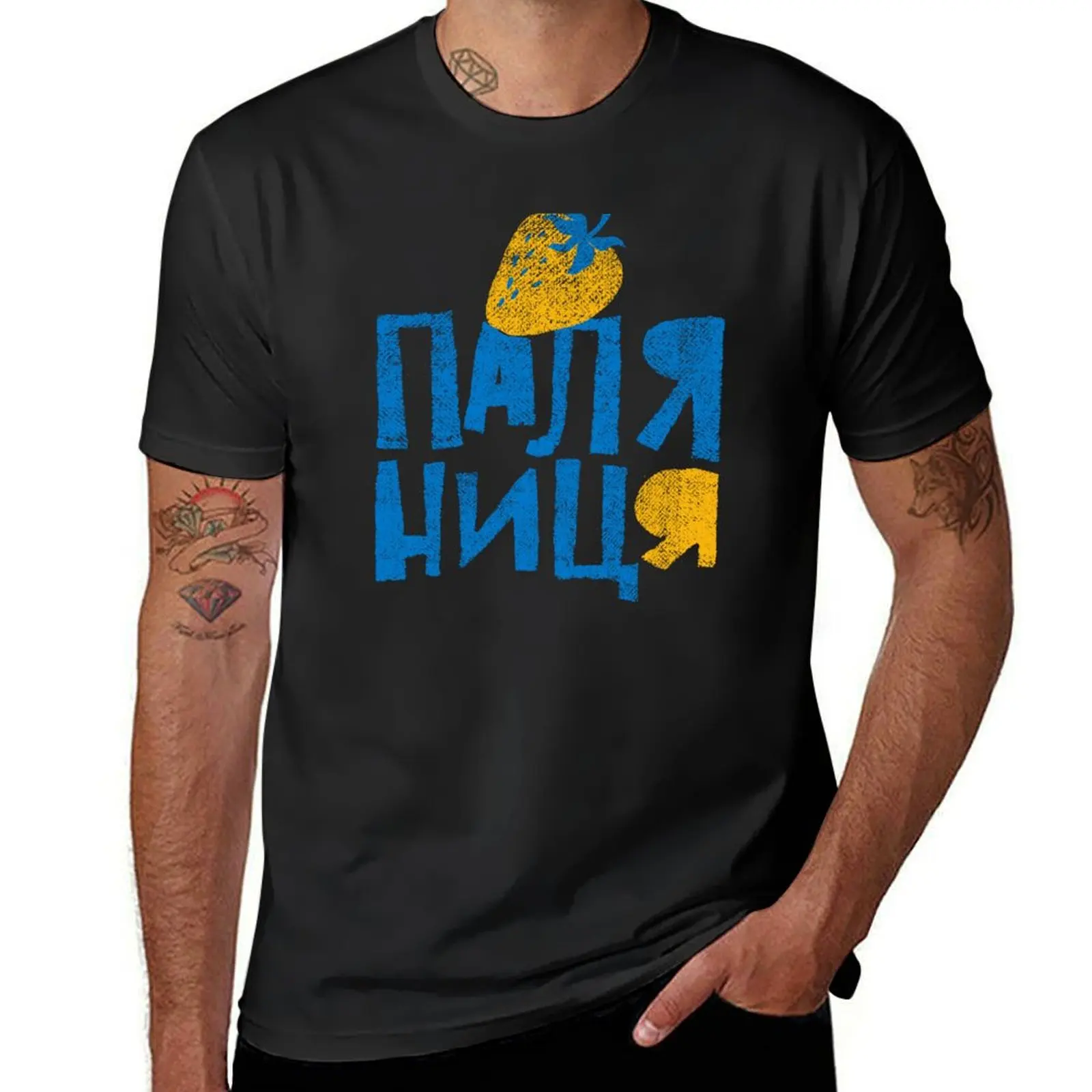 

Palyanycya T-Shirt oversized tops heavyweights plain t shirts for men