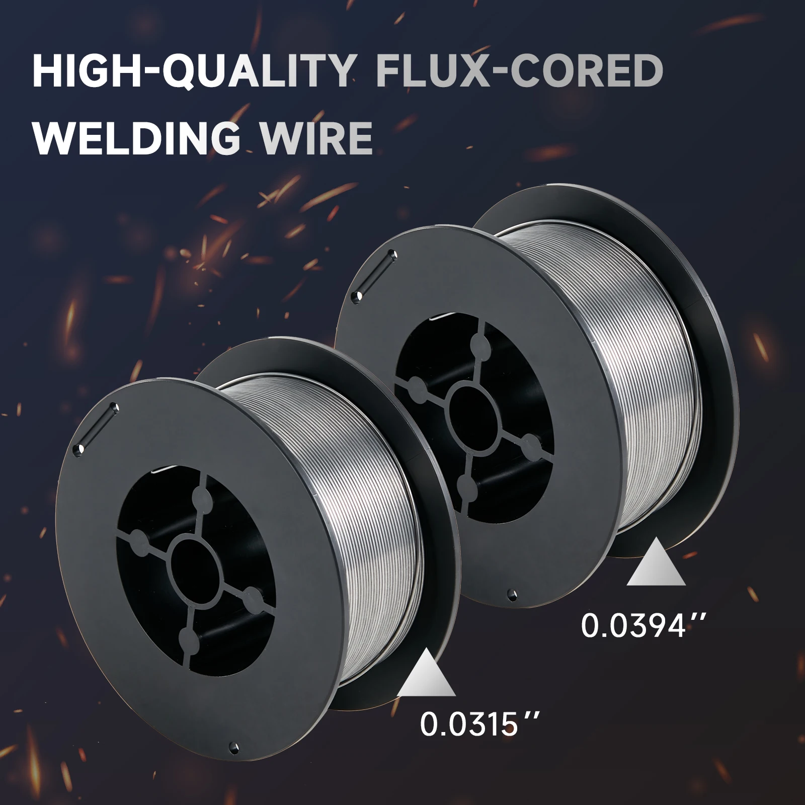 KaibinLunte 140Amp MIG Welder Gasless 110V/220V Dual Voltage  Flux Core MIG /TIG/MMA 3 in 1 Welding Machine 6