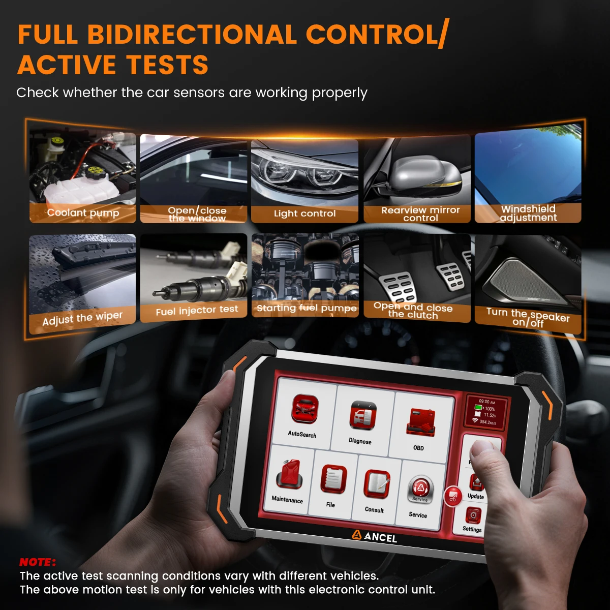ANCEL DS600BT OBD2-Diagnosetool DOIP CANFD Bidirektionale Steuerung ECU-Codierung 34 Resets lebenslanges kostenloses Update vs. Thinkcar 689BT – Detail 9