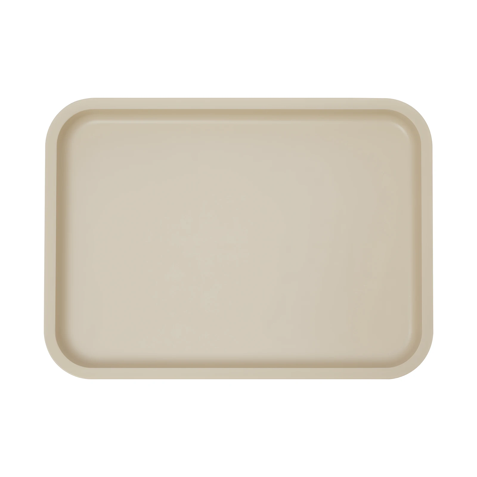 24 Stück langlebige Khaki-Tabletts, stapelbar, platzsparend, hitzebeständig, 120 ℃ Erstklassiges Tablett für Restaurants, Küchen, Hotels – Detail 5