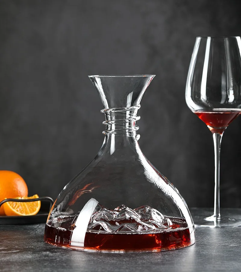Iceberg Decanter Luxury And High-End Household Fast Decanter Divider Creative Crystal Decanter