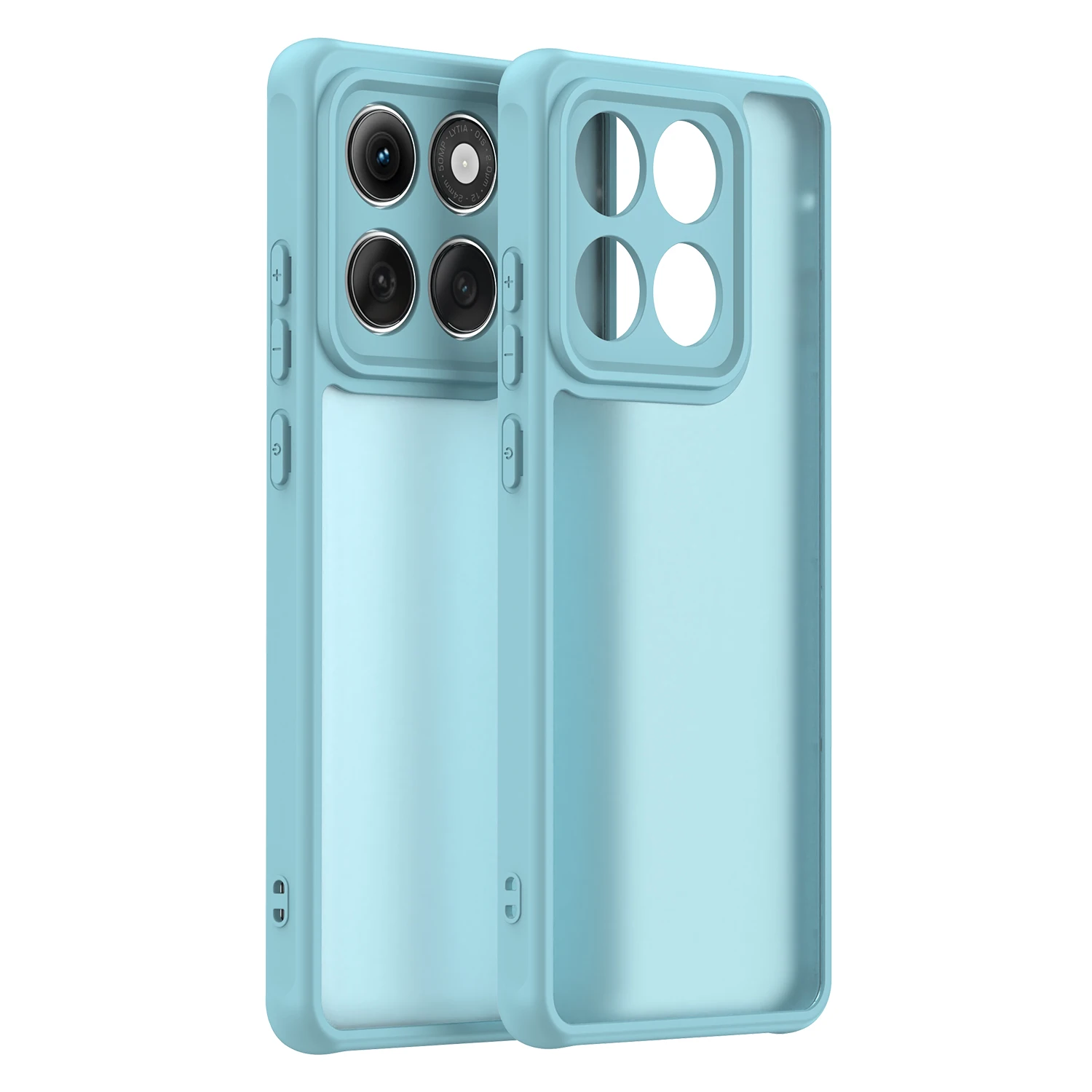 Shockproof Armor Bumper Silicone Phone Case - Hard Cover Capa