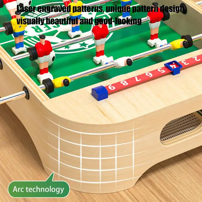 Soccer Table Game Foosball Table Wood Desktop Games Soccer Board Game Tabletop Foosball Party Games For Festivities Thanksgiving