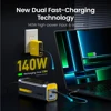 AOHI Starship 40,000mAh Power Bank 140W PD3.1 Laptop Power Bank with C-C Cable Fast Charging Station for iPhone MacBook Laptop 3
