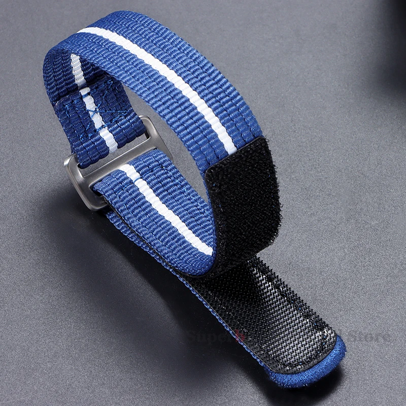 Classic Military Sport Nylon Watch Strap - Premium Canvas Wristband