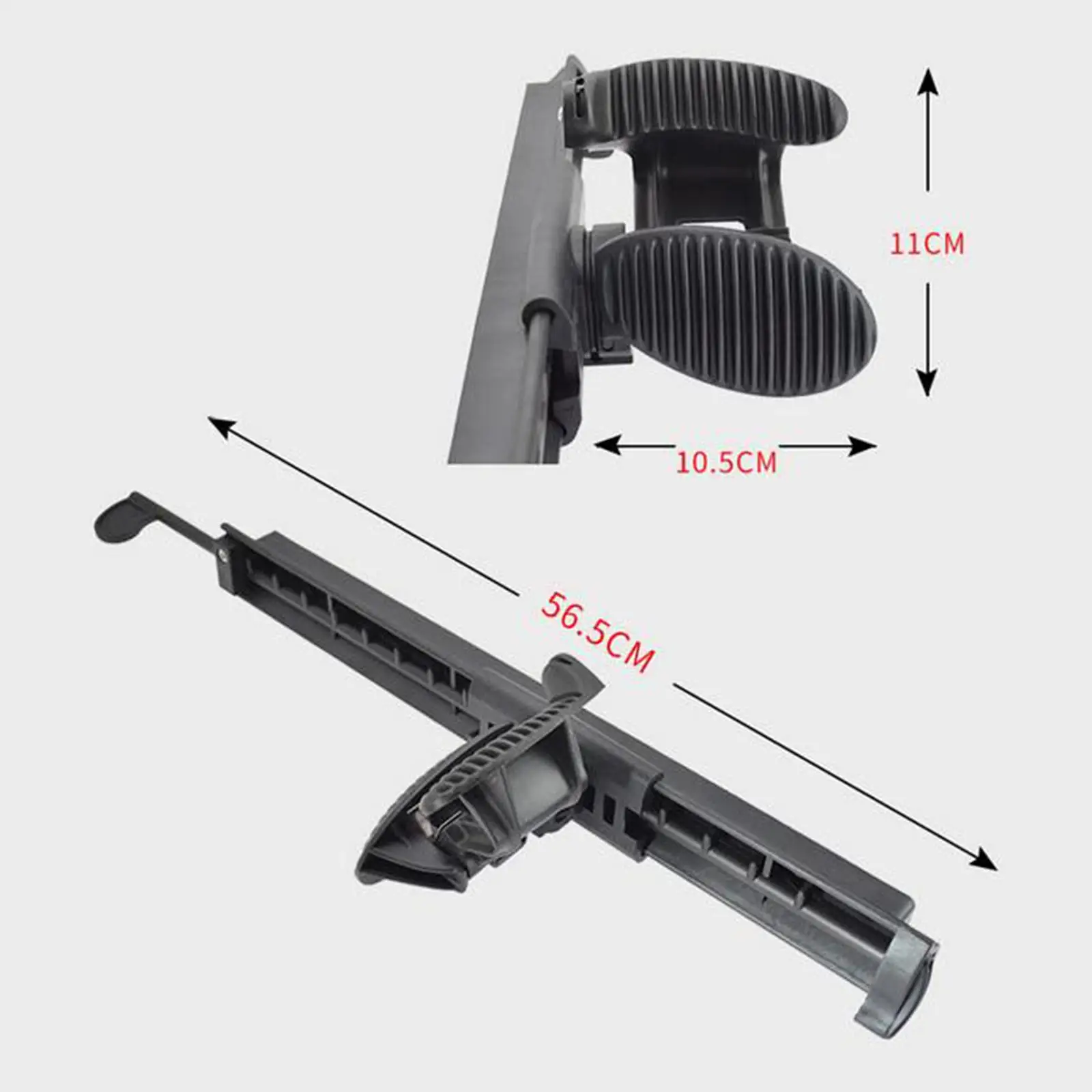 2x Kayak Footbrace Pedals Foot Pegs Footrest Rudder Control Marine Accessories