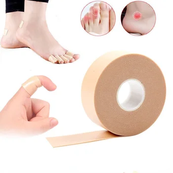 1 롤 방수 뒤꿈치 붕대 테이프 자체 접착 탄성 다기능 붕대 의료 고무 석고 마모 방지 발 패드