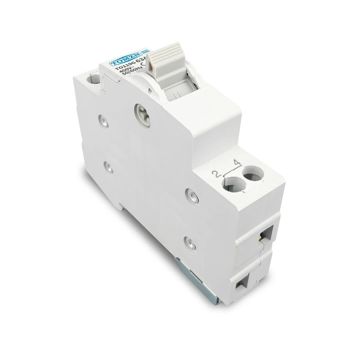 TOMZN 1P 230V AC 40A 63A MTS Dual Power Manual Transfer Isolating Switch Interlock Circuit Breaker