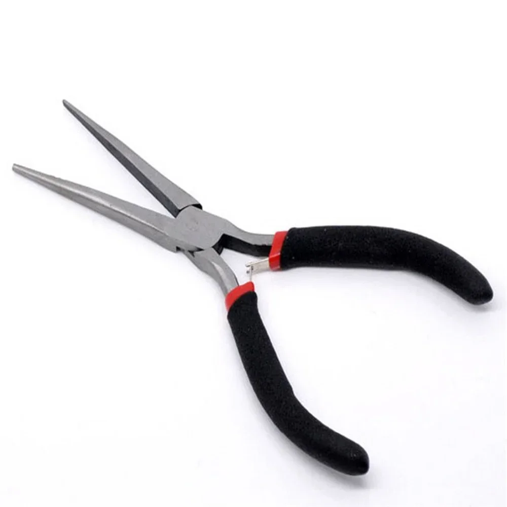 

Black Handle Multi-function Long Nose Pliers For Cutting Clamping Stripping Electrician Repair Hand Tools High Quality
