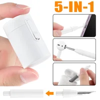 5 in 1 Cleaning Kit for Airpods Pro 3 2 1 Cleaner Brush Bluetooth Earphones Cleaning Pen Mobile Phone Keyboard Cleaning Tools 1