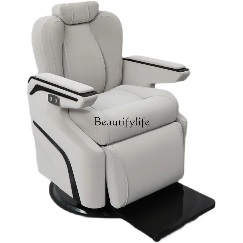 Customized Hair Care Salon Chair Can Be Put down Physiotherapy Beauty Lifting Large Chassis Chair barber s chair rotary lift hair care chair hair care tube scalp chair electric down large chassis hairdressing shop chair