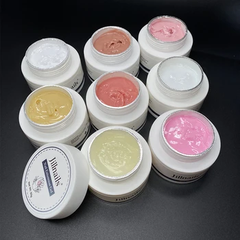 Jillnails Jelly Gel Nail Builder Gel UV 50g per estensione unghie Crema dura morbida UV Led 50ml