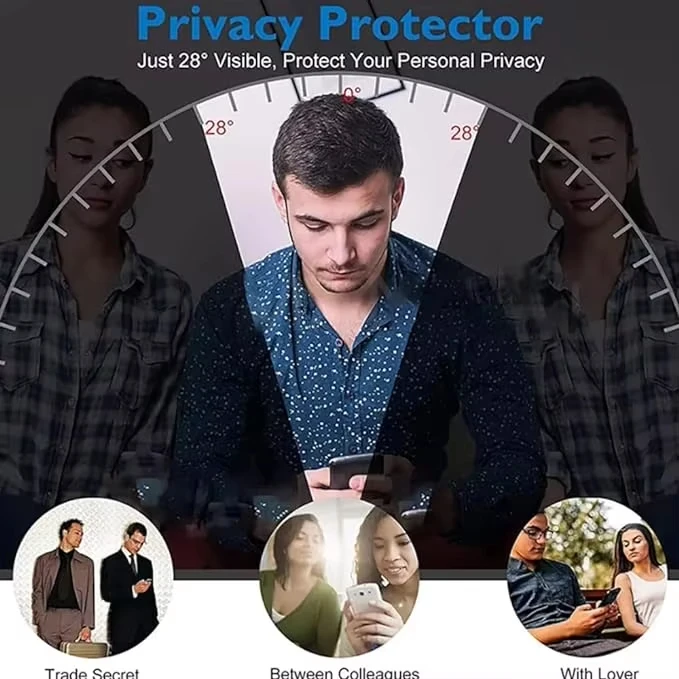 Premium Privacy Hydrogel Film Screen Protector - Anti-Spy Technology (1-3 Pack)