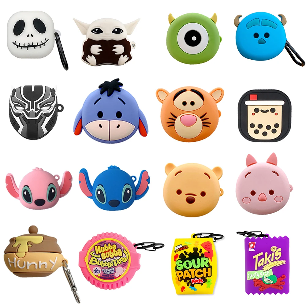 Custodia Per Auricolari 3D Per Samsung Galaxy Buds Live / Buds Pro / Buds 2 / Buds2 Pro Custodia Per Auricolari Simpatico Cartone Animato Accessori Pe
