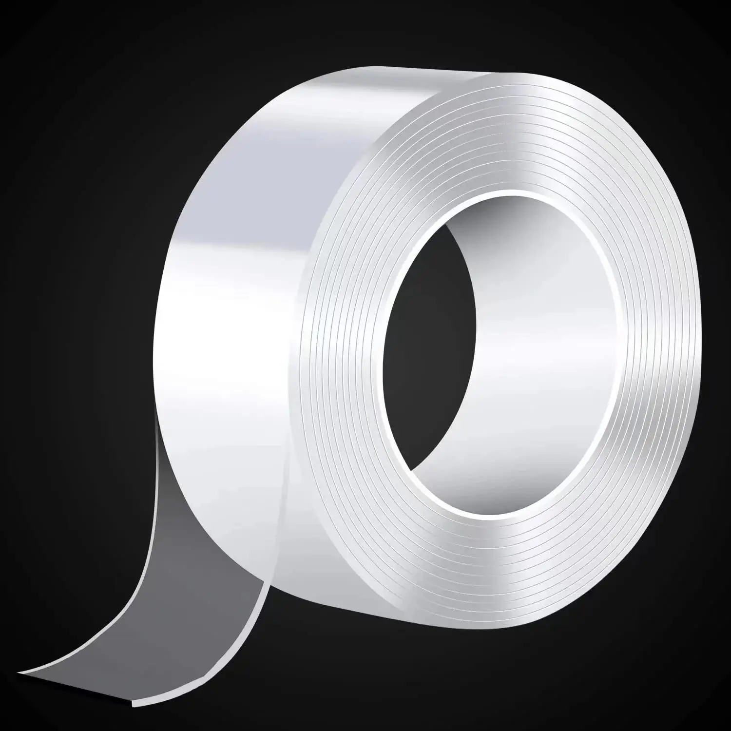 Double Sided Adhesive Tape 1M-10M Ultra-strong Transparent Washable Strips Mounting for Decoration