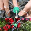 20/50/100Pcs Irrigation Drippers Flow Adjustable 8 hole Emitter Garden Flower Bed Greenhouse Watering Sprinkler Micro Nozzles 2