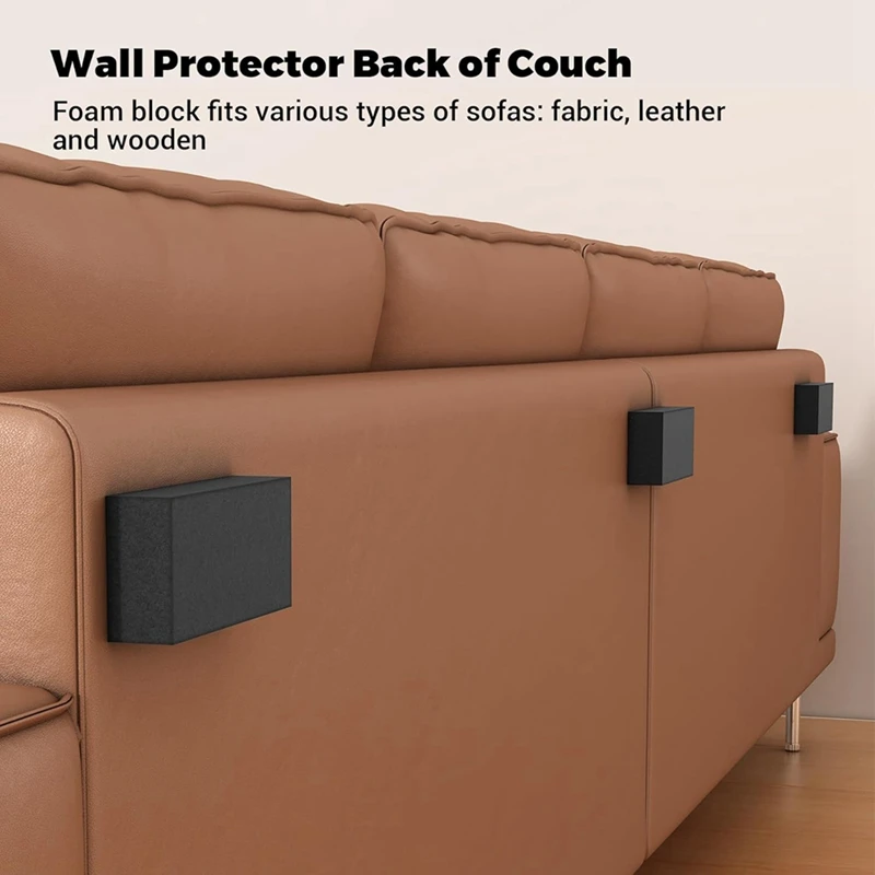Furniture Wall Protectors EVA Foam Headboard Stoppers Wall Bed Stoppers Headboard Headboard Bumper 20Pcs