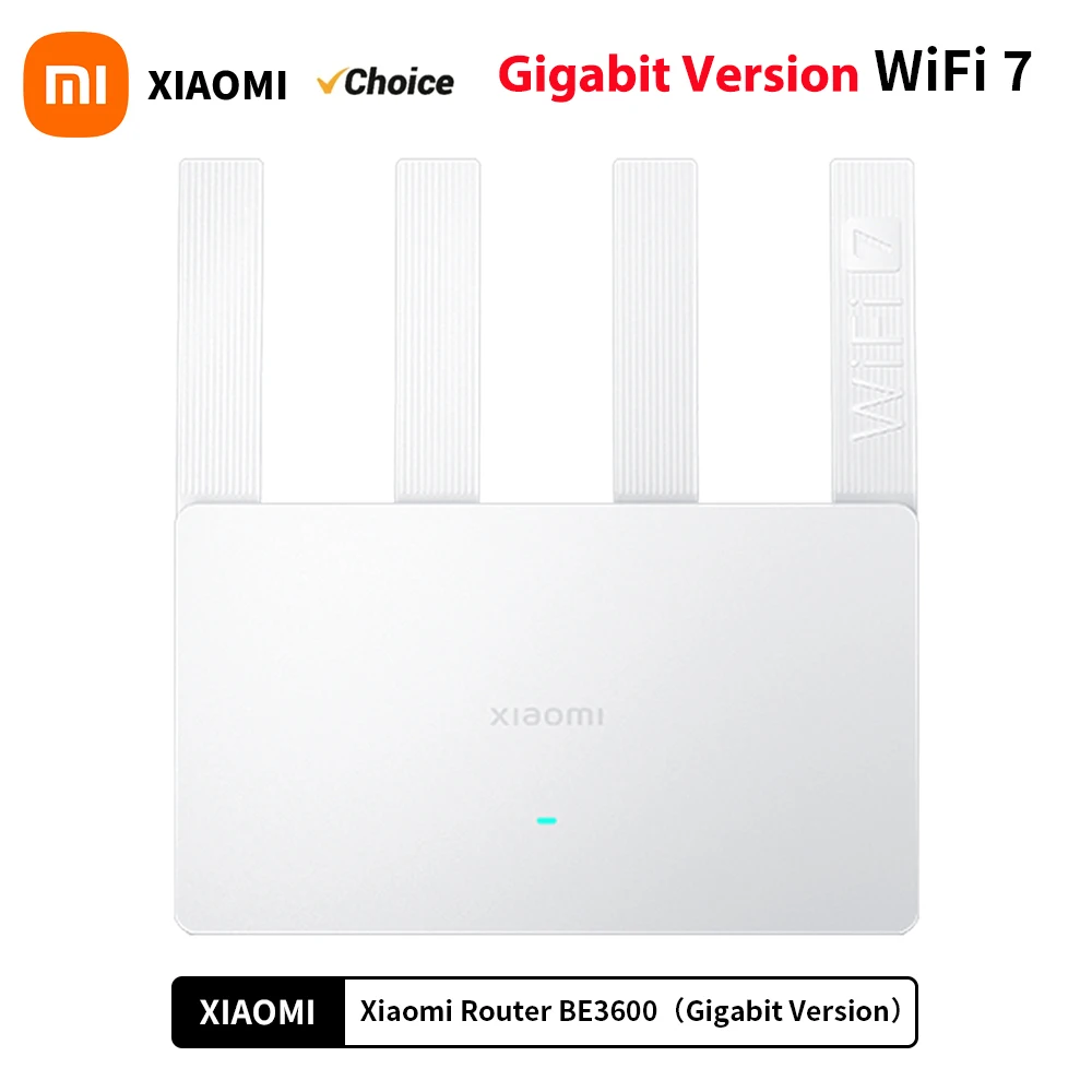 Xiaomi Router BE3600 MLO Dual-Band WiFi 7 IPTV 2.5G High-End Ethernet Port Repeater VPN Mesh Networking Gaming Acceleration wifi router wifi repeater