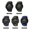 Skmei Multifunctional Chrono Digital Watches Mens Dual Movement 3 Time Sport Wristwatch Waterproof Electronic Clock Reloj Hombre 5