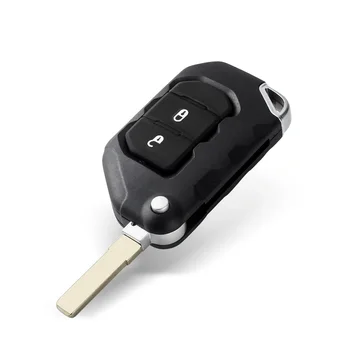 Chiave telecomando 2/3/4 pulsanti per Jeep - KEYYOU 2 3 4 pulsanti Flip pieghevole Remote Smart Key Shell Case Fob per Jeep