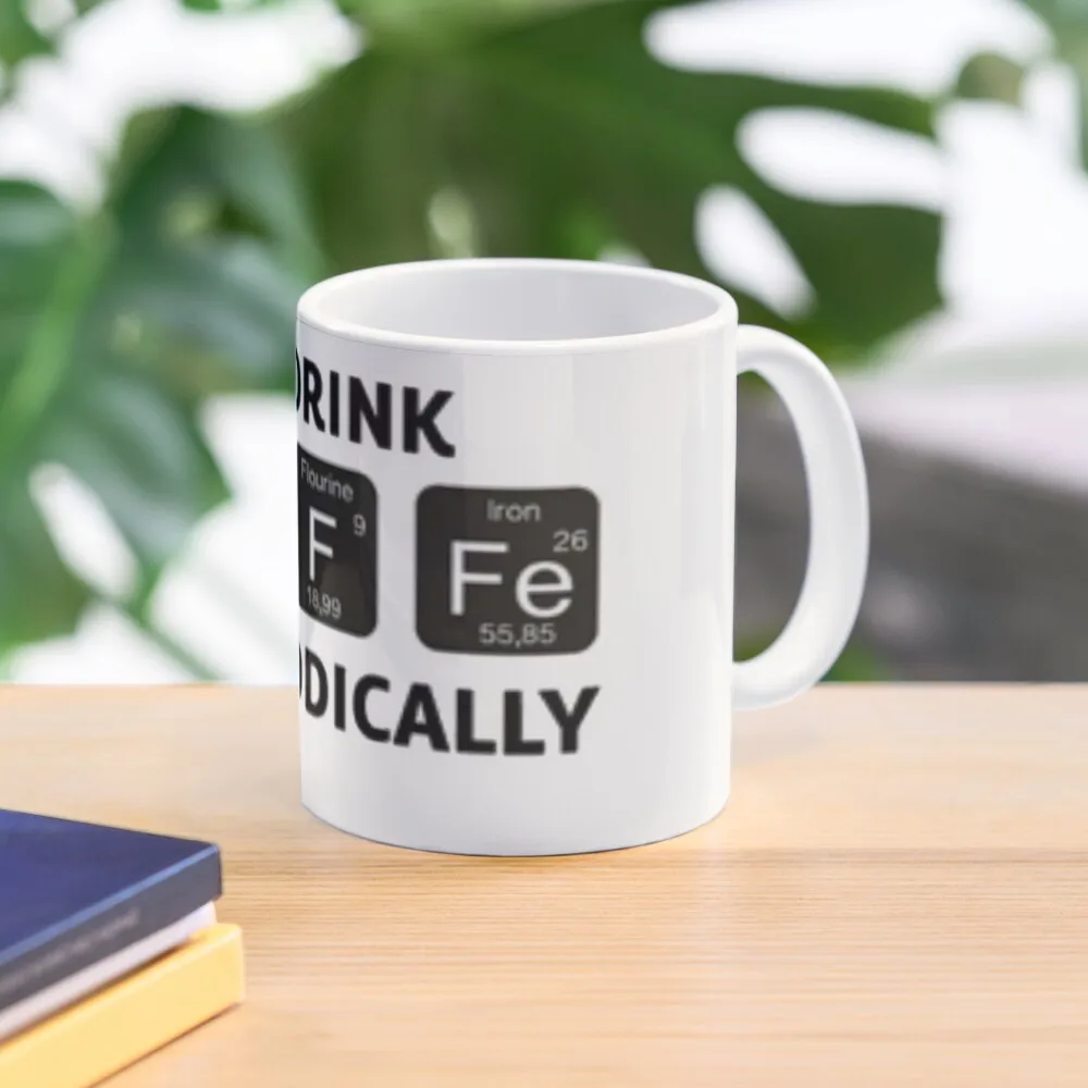 

I DRINK COFFEE PERIODICALLY Coffee Mug Ceramic Cups Creative Beautiful Teas Anime Cups Cups Sets Mug