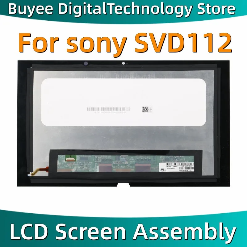 11.6 Inch For Sony SVD112 LCD LED Screen Display LP116WF1 SPA1 Laptop LCD Panel 1920x1080 Assembly Digitizer Replacement