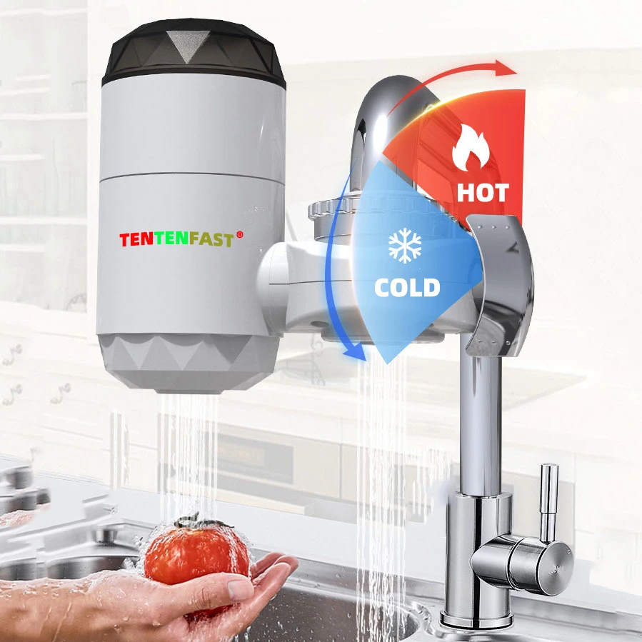 Kitchen Water Heating Tap tankless water heater  water tap  calentador de agua para piscina  Instant Hot Water Faucet Heating ac220v water heater faucet shower instant water heater electric tap heating instant hot water for kitchen and bathroom