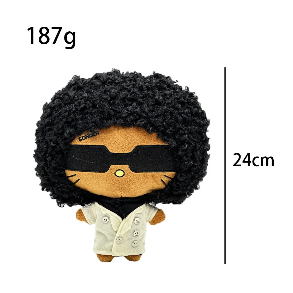 thumbnail image 1 of Peluche de Hello Kitty de 24 cm de Travis Scott, gato de Wayne Singer, peluche suave de colección, modelo de juguete para regalo de cumpleaños para niños, 1 of 4