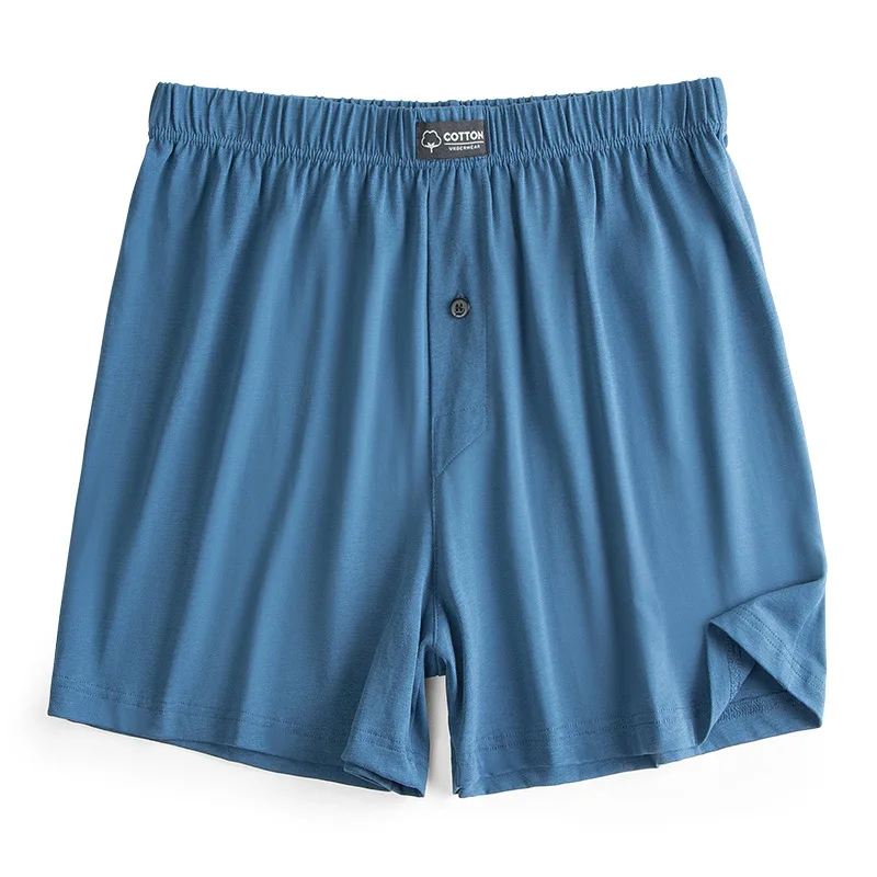 L-3XL Men's Panties Underpants Underwear Set Male Boxers Short Loose Aro Pajama Pants Casual Home Briefs Plus Size