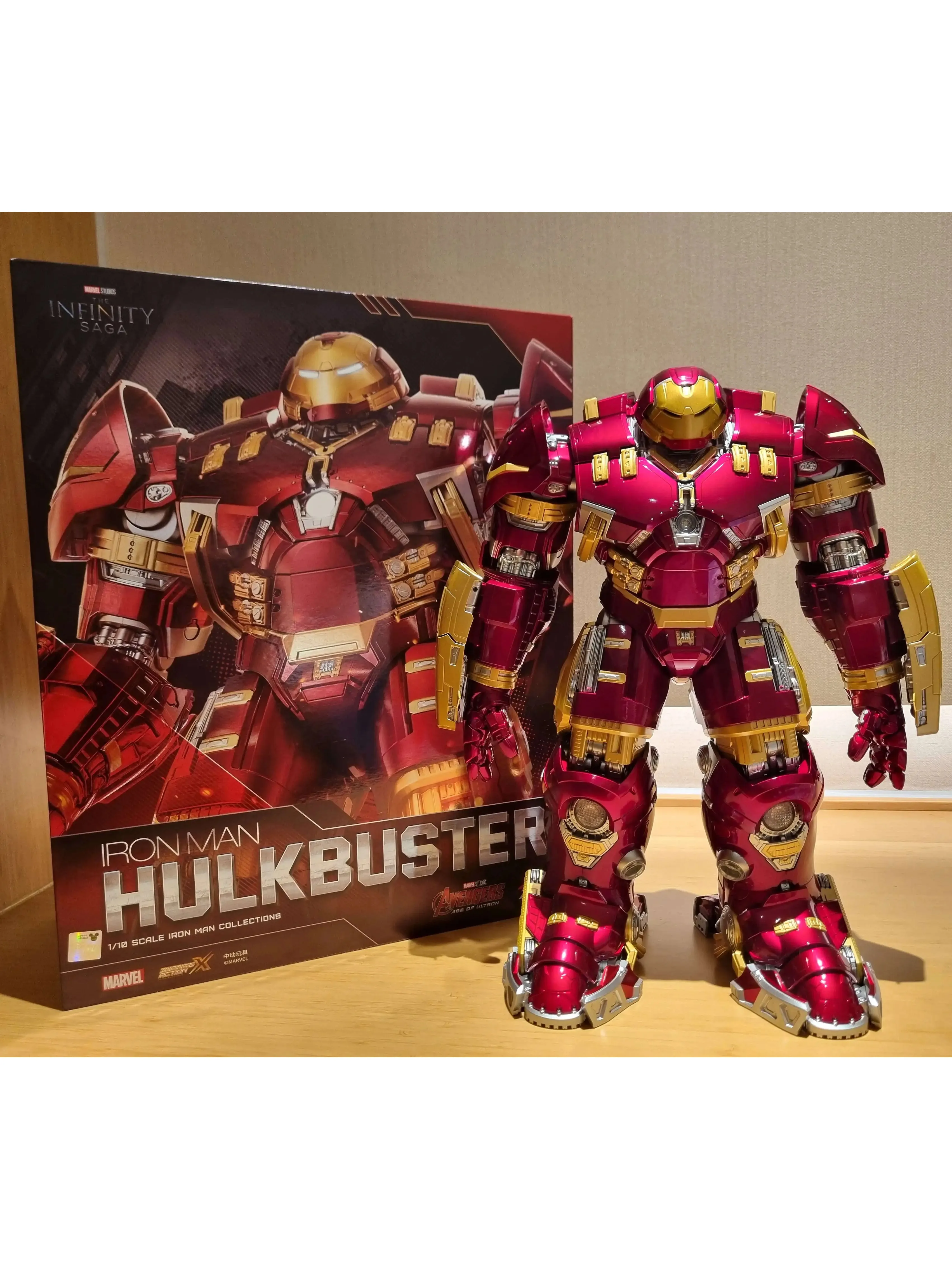 ZD Toys アベンジャーズ アイアンマン MK44 ハルクバスター アクション