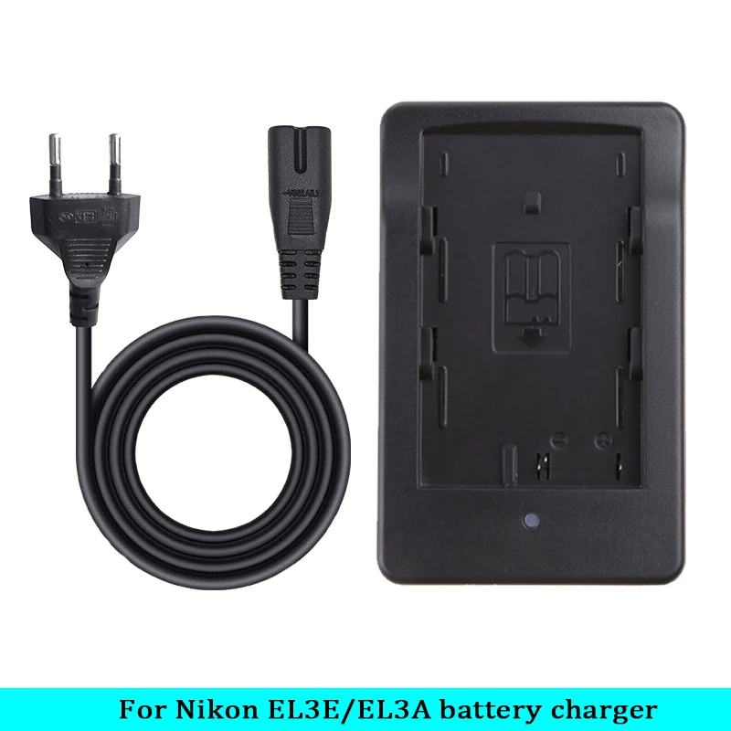 Battery Charger Nikon EN-EL3 D50 D70 D100 D80 D200 D90 D300 EN-EL3E 3A EL-3A EL-3E D100SLR D700 D70S MH-18 MH-18A