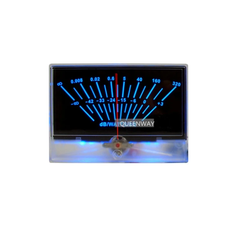 V-027 Preamplificatore Di Potenza Audio Ad Alta Precisione Vu Meter Db Level Header Sound Pressure Table Con Retroilluminazione