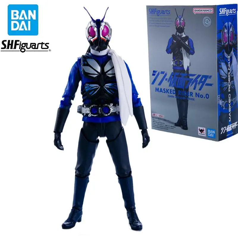 

Новая оригинальная фигурная кукла Bandai длиной 14,5 см, ограниченная по мотивам фильма Kamen Rider, модель периферической куклы, игрушки для мальчиков, подарок