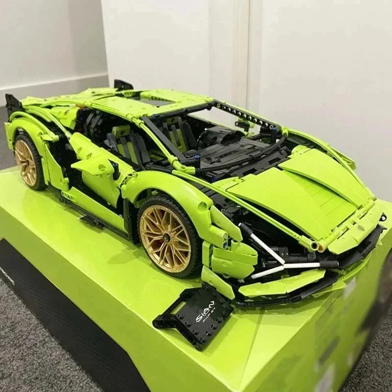 Building Block Toys 3696PCS Lamborghinied Building Blocks Compatible 42115
