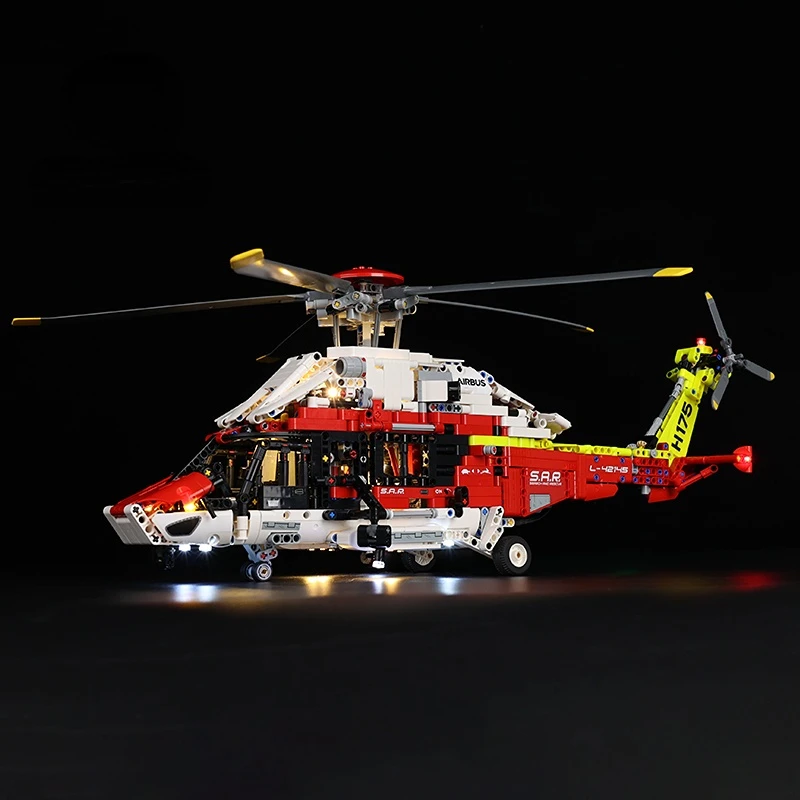 

LED Light Kit for 42145 Rescue Helicopter Building Blocks Set (NOT Include Model)