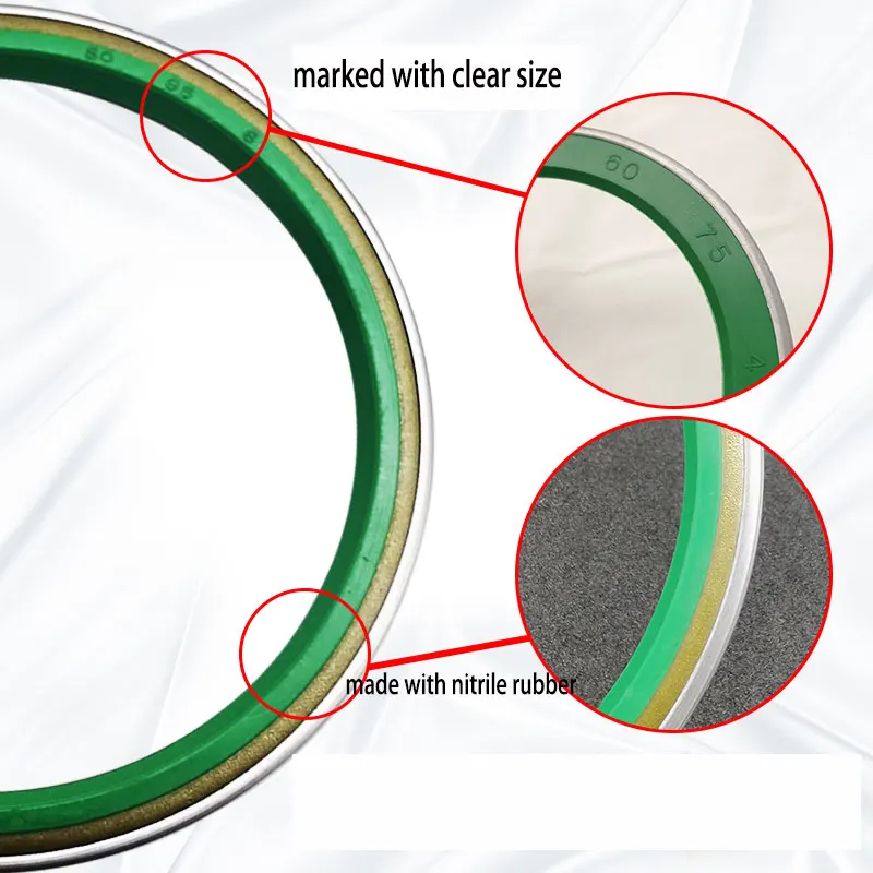 4pc Tools Oil Seal for Excavator Bucket spindle Dustproof seal 70-90mm for CAT Hyundai Doosan Sany Komatsu XCMG rubber seal