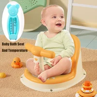 Baby Bath Seat Detachable Infant Bathtub Support Chair For Babies Sitting Up Strong Suction Baby Shower Seats Bath Accessories