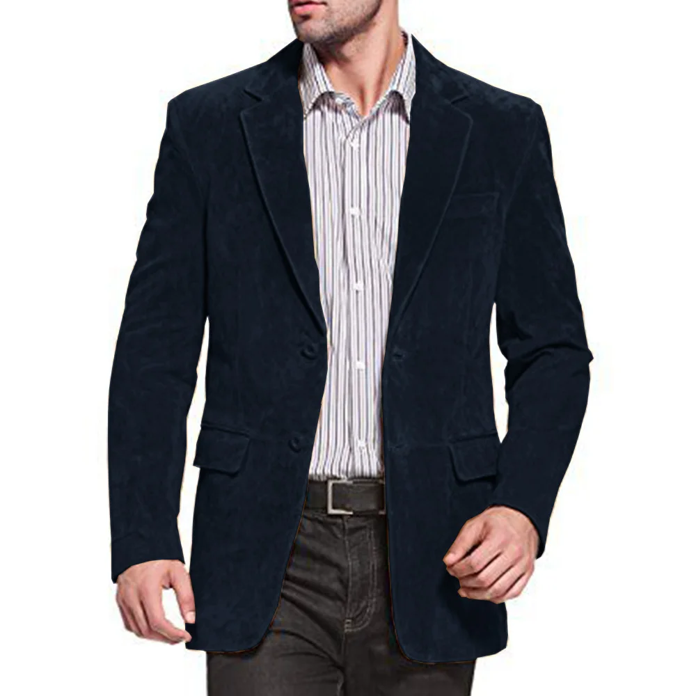 Men's Suede Jacket Comfortable Commuting Casual Fashion Slim Fit Coat Best Selling Product 2023 Man Jackets Men's Winter Coats 2
