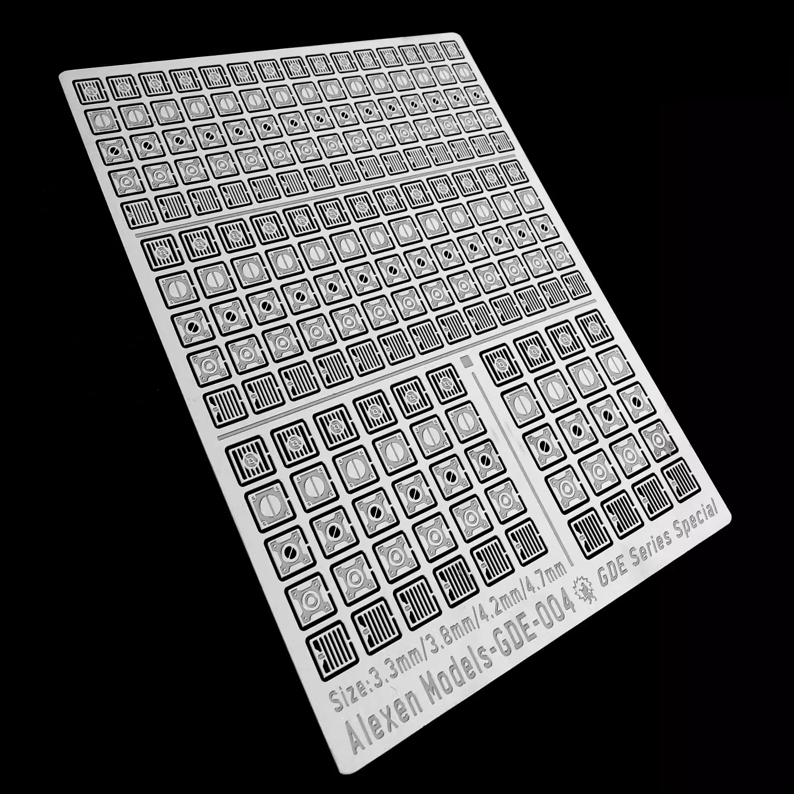 GDE001-05 Sci fi Doll Robots Joints Details Mesh Metal Detail Up Photo Etch Parts Set Sheet