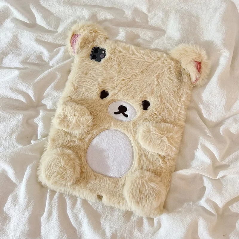 Fluffy Fuzzy Plush Fur Case Tablet for Apple Ipad Air6 Pro11