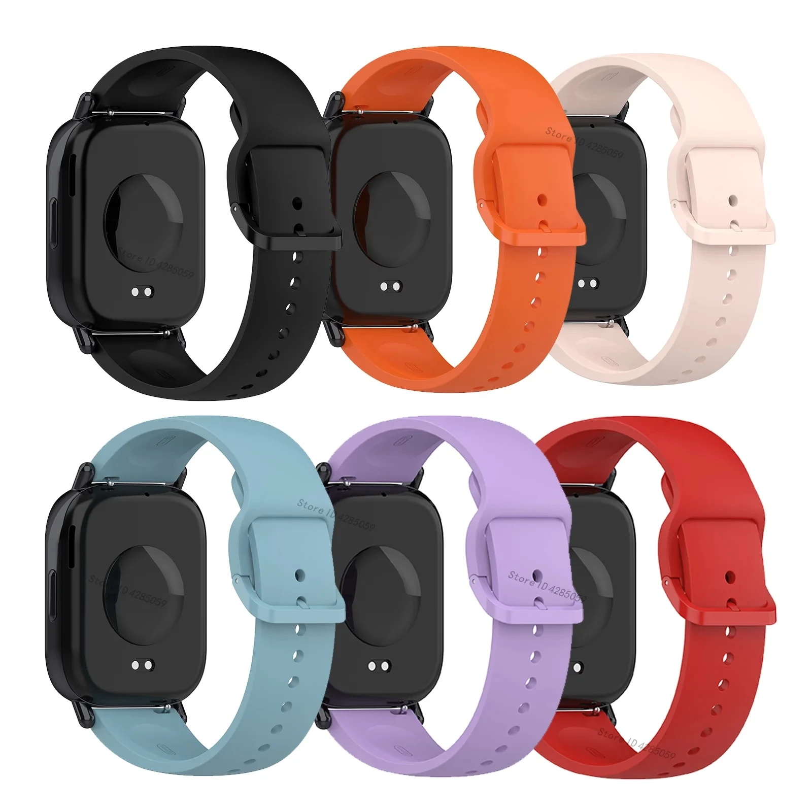 Premium Silicone Strap Case Replacement for Smart Watches - Durable and Stylish Watchband Accessories