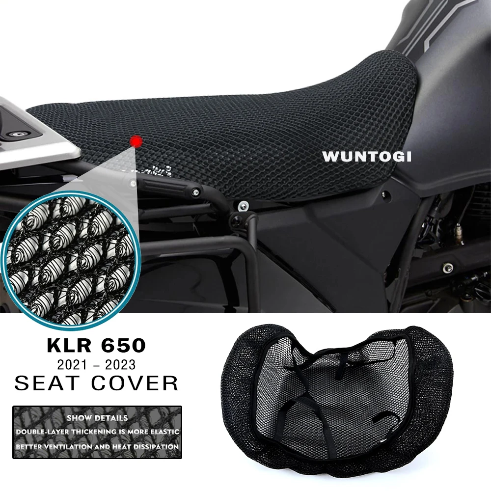 MotorcycleSeatCoverforKawasakiKLR650KLR650202120222023Seat