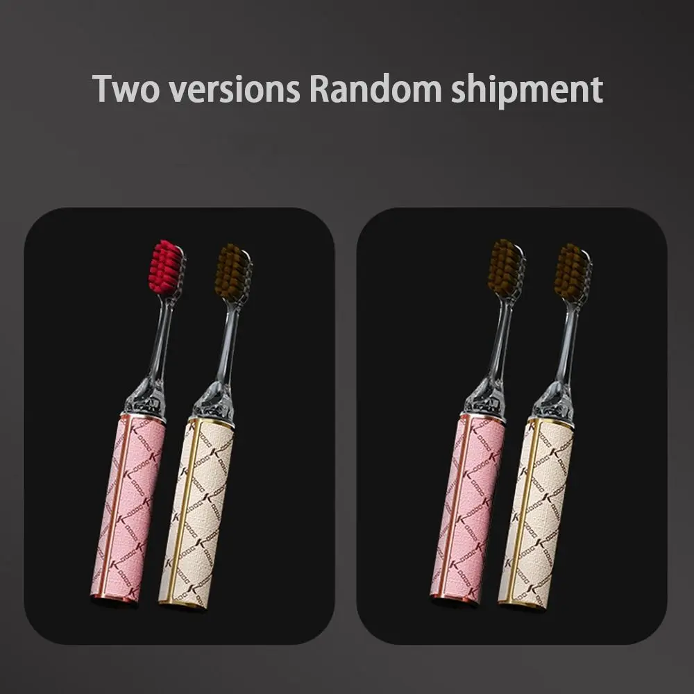 New Lipstick Shaped Toothbrush Detachable Portable Cleaning Teeth Ultra Soft Oral Care Travel