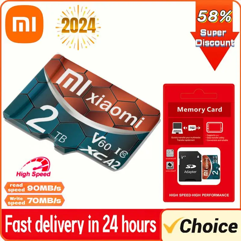 XiaomiNEWMicroTFSDCard64GB128GBOriginalHighEndurance100MBs