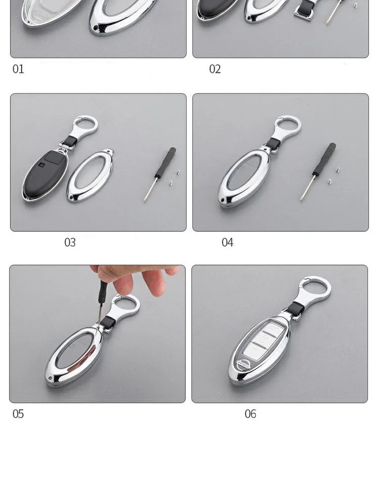 Cover Telecomando/chiave per Nissan X-Trail T32 Rogue Juke F15 Qashqai J11 Murano MAXIMA ALTIMA accessori - Sec7463f89fd04230a79b1ca5fbfd002fY