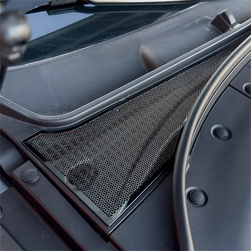 

For AITO M7 2022 2024 Interior Accessories Car Front Hood Dustproof Net Front Hood Bumper Lid Bonnet Grille Panel 3PCS/SET